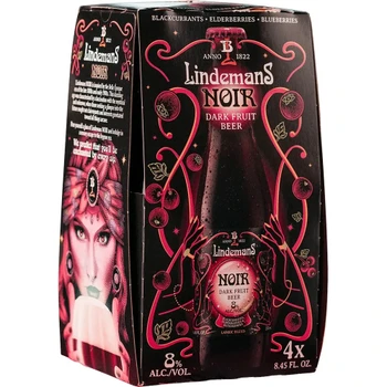LINDEMANS NOIR DARK FRUIT BEER 4-PACK