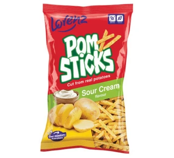 LORENZ SOUR CREAM POM STICKS