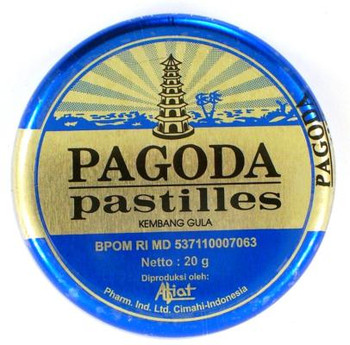 POTTER'S ORIGINAL LICORICE PASTILLES TIN 12.5g