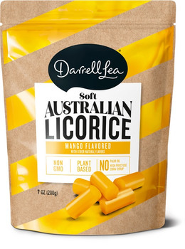 DARRELL LEA MANGO LICORICE 200g DARRELL LEA MANGO LICORICE 200g