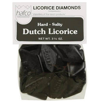 K & H SALTY LICORICE DIAMONDS 3.5oz K & H SALTY LICORICE DIAMONDS 3.5oz