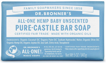 DR BRONNER BABY BAR SOAP 140g DR BRONNER BABY BAR SOAP 140g