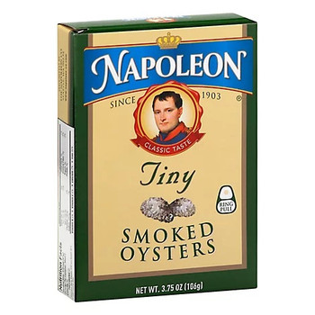 NAPOLEON TINY SMOKED OYSTERS 106g NAPOLEON TINY SMOKED OYSTERS 106g