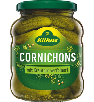 KUHNE FINE HERBS CORNICHONS