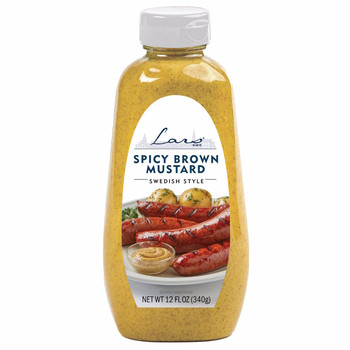 LARS OWN SPICY BROWN MUSTARD 12oz LARS OWN SPICY BROWN MUSTARD 12oz