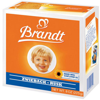 BRANDT ZWIEBACK RUSK 225g BRANDT ZWIEBACK RUSK 225g