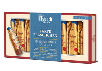 ASBACH MILK CHOCOLATE BRANDY BOTTLES WINDOW GIFT BOX