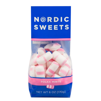 NORDIC SWEETS POLKA MINTS 170g NORDIC SWEETS POLKA MINTS 170g