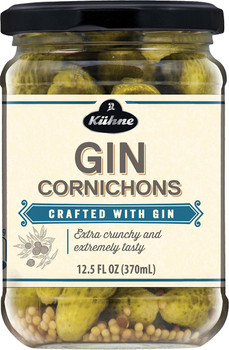 KUHNE GIN CORNICHONS 12.5oz