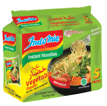 INDOMIE VEGETABLE NOODLE INSTANT 5-PACK INDOMIE VEGETABLE NOODLE INSTANT 5-PACK