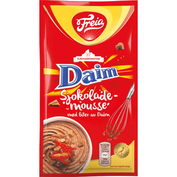 FREIA CHOCOLATE MOUSSE WITH DAIM MIX