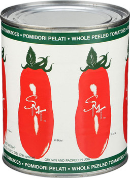 SAN MARZANO WHOLE PEELED TOMATOES 28oz SAN MARZANO WHOLE PEELED TOMATOES 28oz