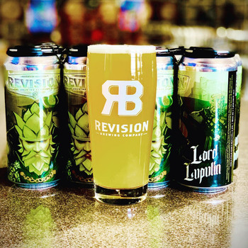 REVISION HOP LORD LUPULIN HAZY IPA  REVISION HOP LORD LUPULIN HAZY IPA
