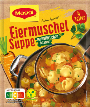 MAGGI EIERMUSCHEL SUPPE (EGG SHELL SOUP) MAGGI EIERMUSCHEL SUPPE (EGG SHELL SOUP)