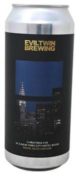 EVIL TWIN CHRISTMAS EVE AT A NEW YORK CITY HOTEL ROOM IMPERIAL STOUT 16oz EVIL TWIN CHRISTMAS EVE AT A NEW YORK CITY HOTEL ROOM IMPERIAL STOUT 16oz