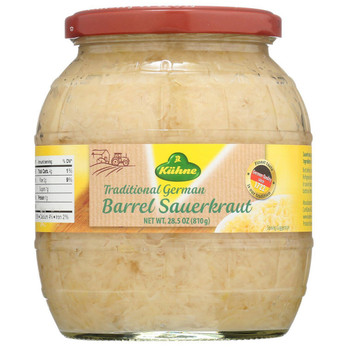 KUHNE GERMAN BARREL SAUERKRAUT 810g KUHNE GERMAN BARREL SAUERKRAUT 810g