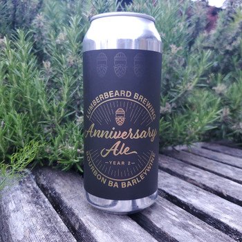LUMBERBEARD 2ND ANNIVERSARY BARREL AGED BARLEYWINE 16oz LUMBERBEARD 2ND ANNIVERSARY BARREL AGED BARLEYWINE 16oz