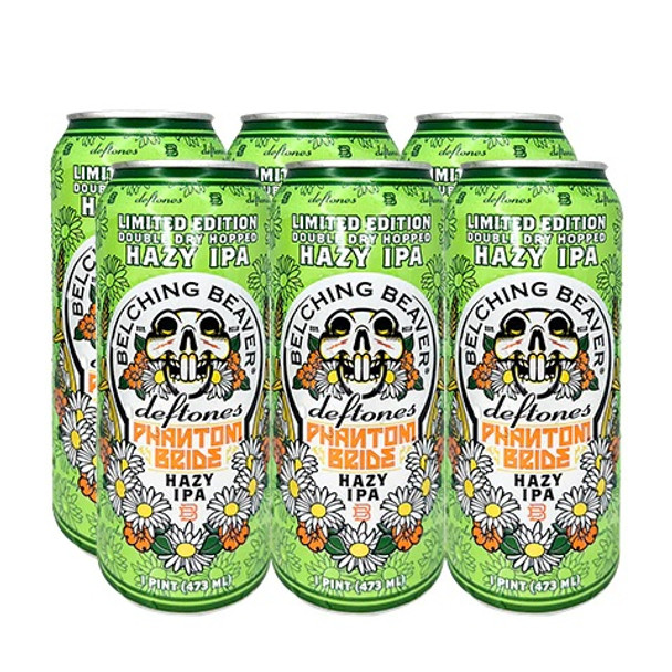 BELCHING BEAVER DEFTONES PHANTOM BRIDE HAZY IPA 16oz 6-PACK