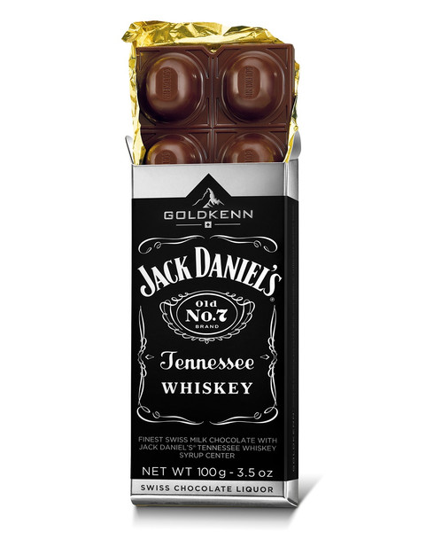 GOLDKENN JACK DANIEL'S CHOCOLATE BAR 100g