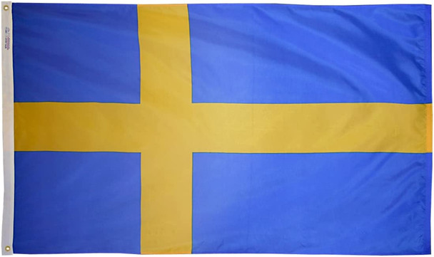 SWEDEN FLAG 3 X 5'