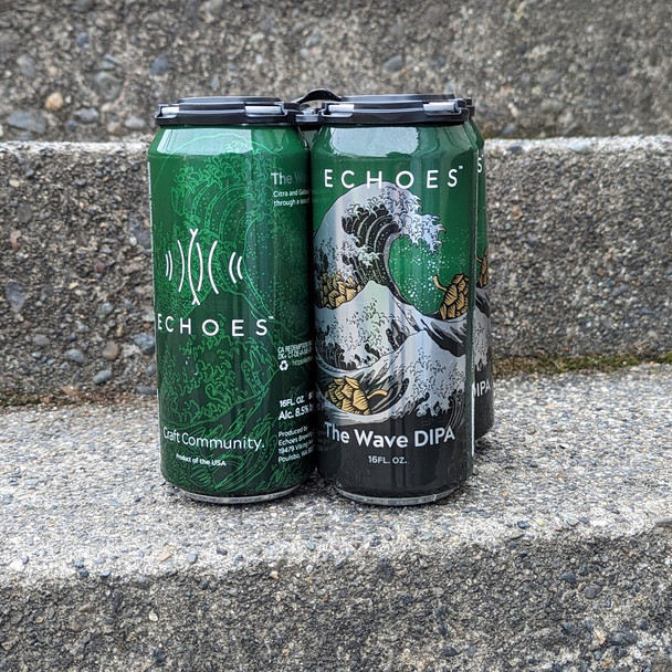 ECHOES THE WAVE DIPA 16oz 4-PACK