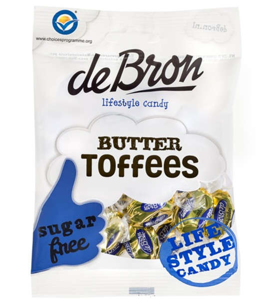 DE BRON SUGAR FREE BUTTER TOFFEE 70g