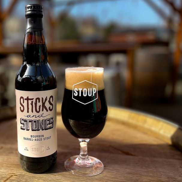 STOUP STICKS AND STONES BOURBON AGED IMPERIAL STOUT