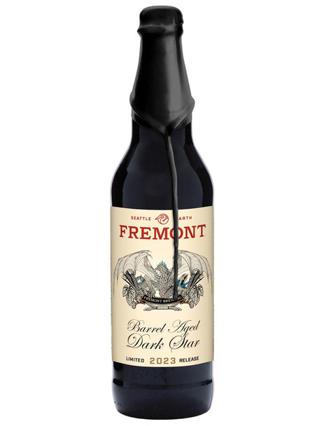 FREMONT BREWING 2023 BARREL AGED DARK STAR IMPERIAL OATMEAL STOUT 22oz