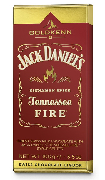 GOLDKENN JACK DANIEL'S TENNESSEE FIRE CHOCOLATE BAR