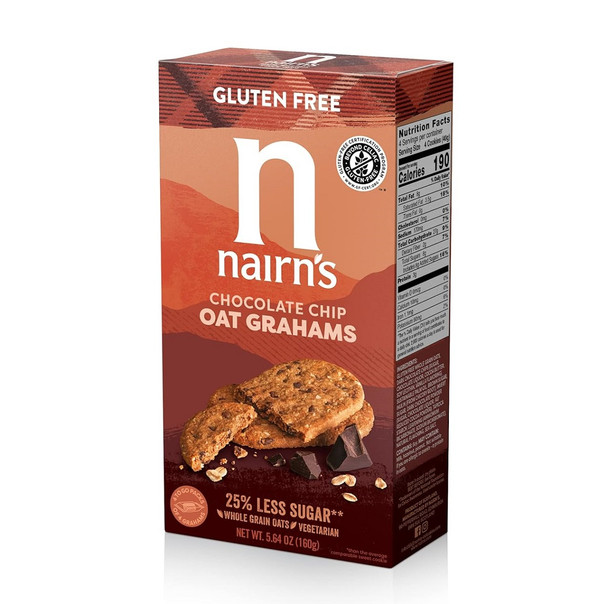 NAIRN'S CHOCOLATE CHIP OAT GRAHAMS