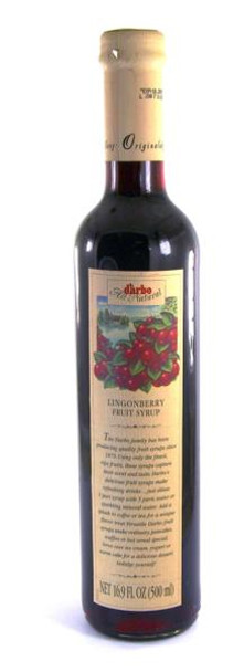 D'ARBO LINGONBERRY SYRUP 500ml