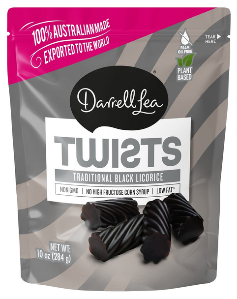 DARRELL LEA BLACK LICORICE TWISTS