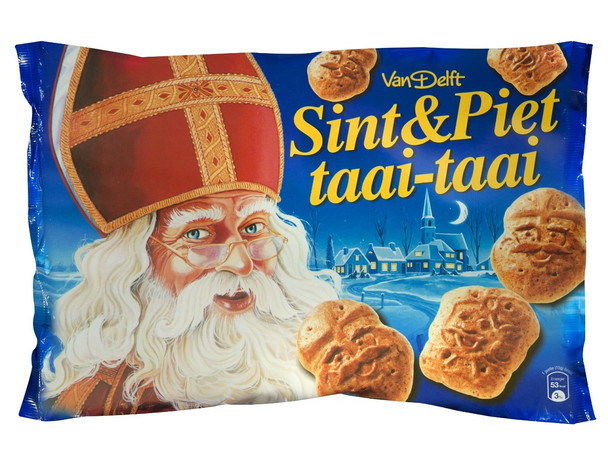 VAN DELFT SINT & PIET TAAI-TAAI MINI GINGERBREAD BAG
