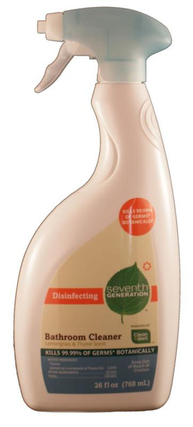 SEVENTH GENERATION DISINFECTING BATHROOM CLEANER 26oz