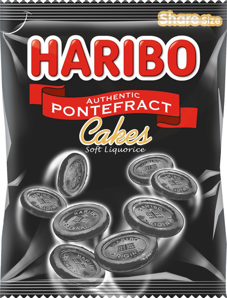 HARIBO AUTHENTIC PONTEFRACT CAKES 160g