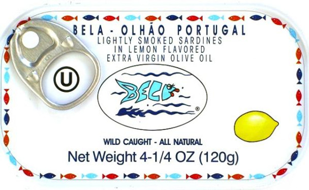 BELA SARDINES IN LEMON OLIVE OIL