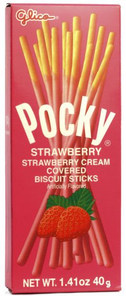 POCKY STRAWBERRY CREAM 40g