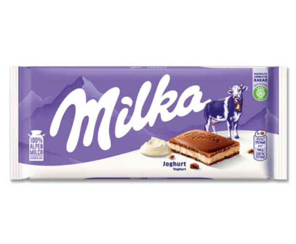 MILKA YOGURT BAR 100g