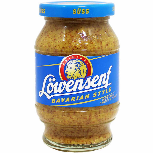 LOWENSENF BAVARIAN STYLE SWEET & SPICY MUSTARD 285g