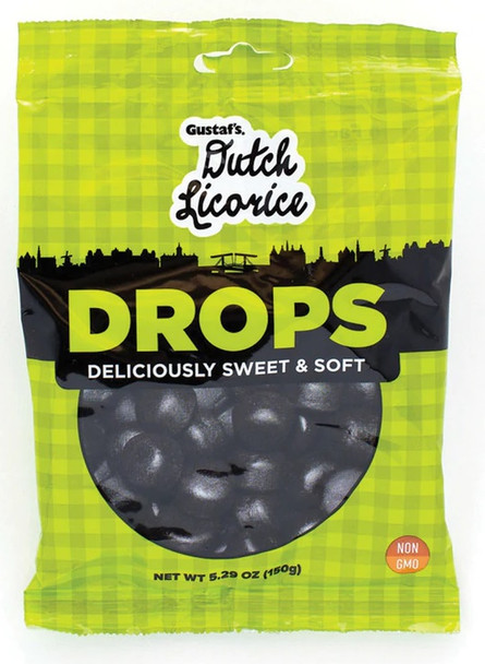 GUSTAF'S LICORICE DROPS 150g