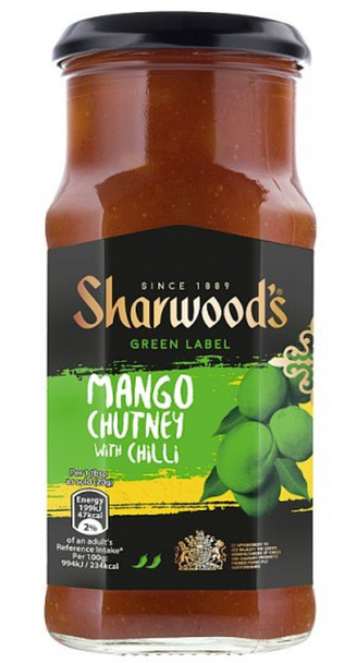 SHARWOOD'S MANGO CHILI CHUTNEY 360g