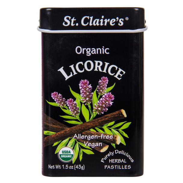 ST. CLAIRE'S LICORICE PASTILLES 1.5oz