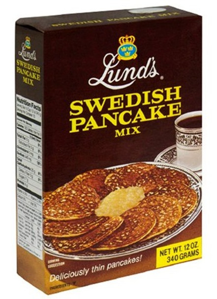 LUND'S SWEDISH PANCAKE MIX 12oz