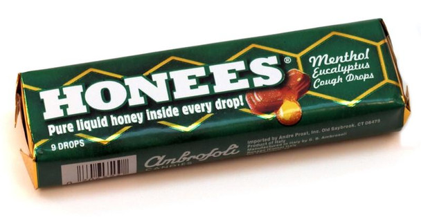 HONEES MENTHOL COUGH DROP 9ct