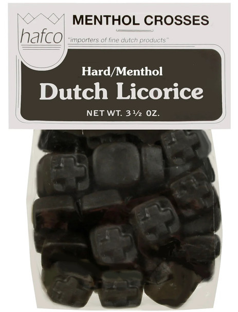 K & H MENTHOL CROSSES LICORICE 3.5oz