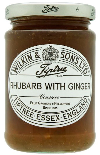 TIPTREE RHUBARB & GINGER CONSERVE 340g