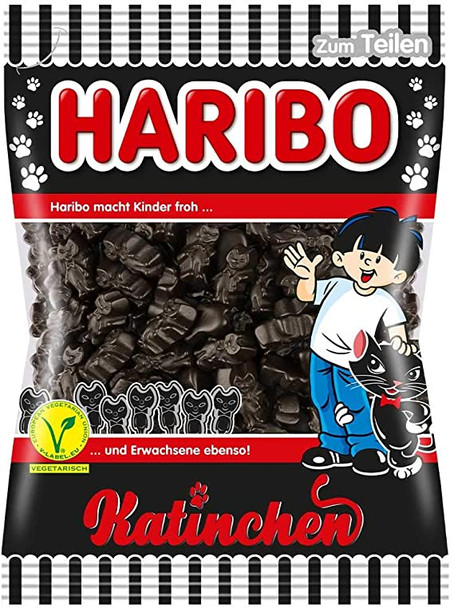 HARIBO KATINCHEN CAT LICORICE 200g