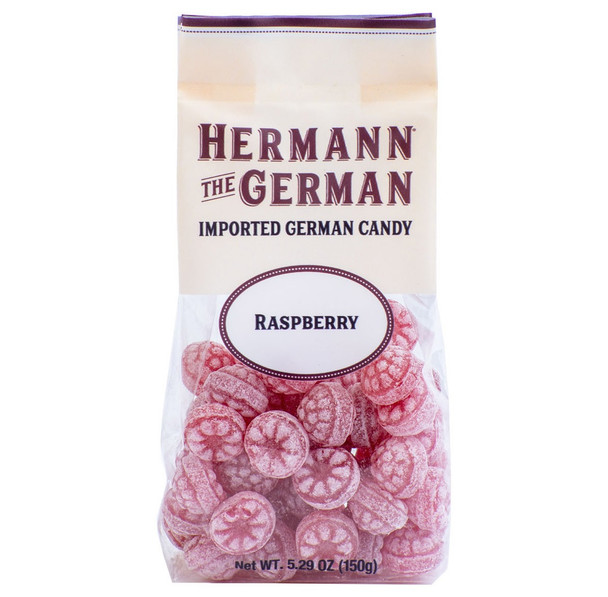 HERMANN THE GERMAN RASPBERRY CANDY 150g