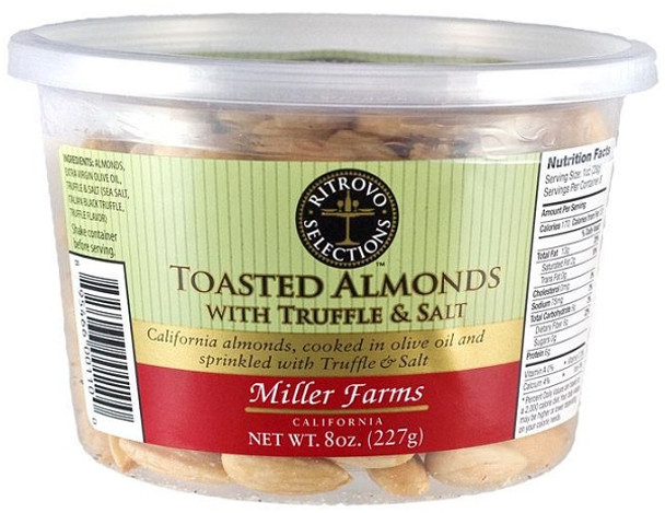 RITROVO TRUFFLE PARMESAN SEA SALT TOASTED ALMONDS 8oz