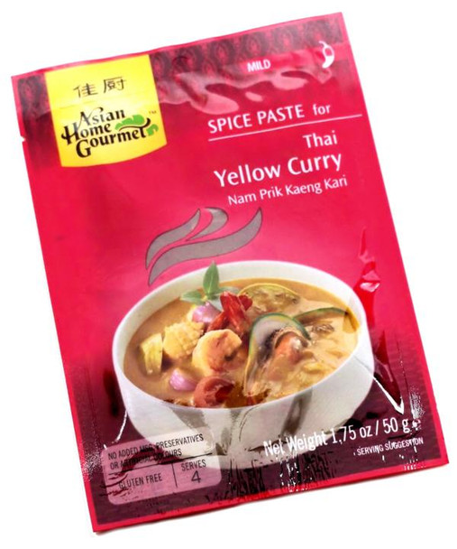 ASIAN HOME GOURMET THAI YELLOW CURRY 50g